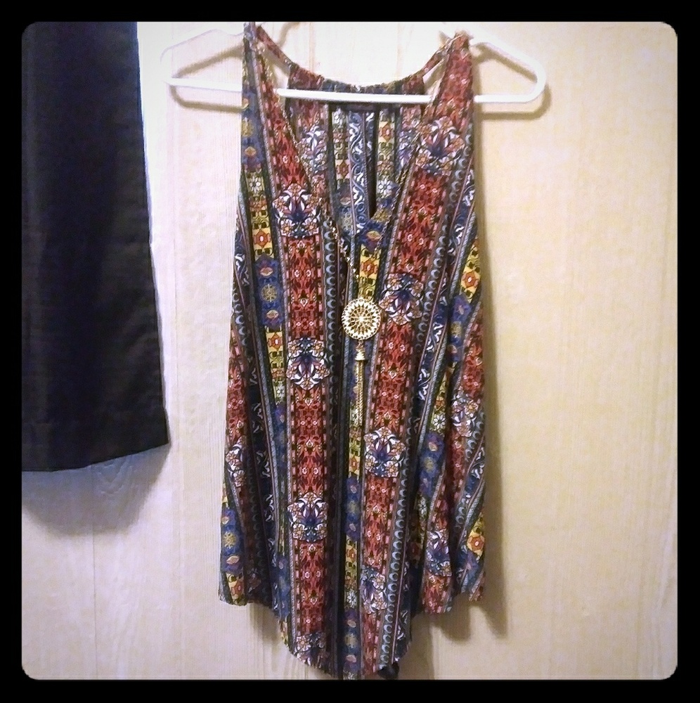 NWOT First Love Printed Tank
